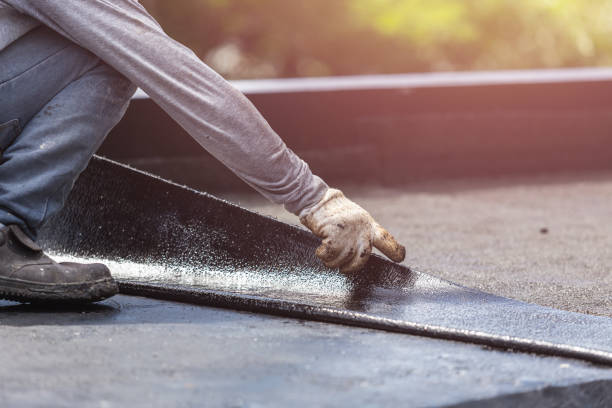 Professional Crawl Space Encapsulation technician working in Bradford, OH
